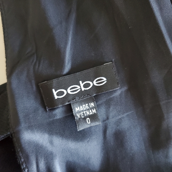 Bebe / Little Black Dress with Open Back Detail / Size 0 - Picture 6 of 7